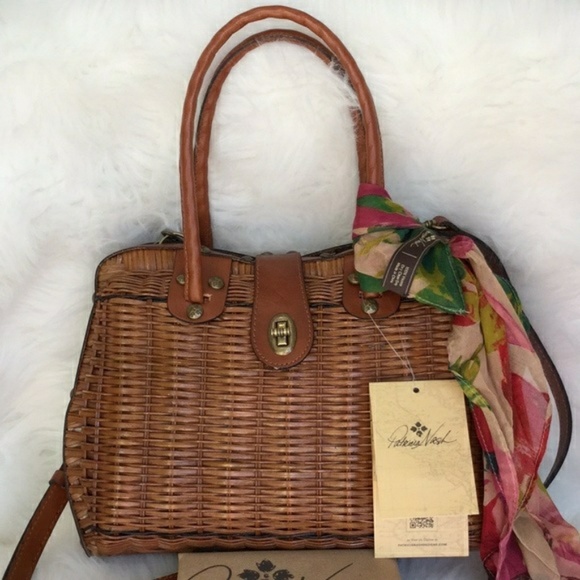 Patricia Nash Bags Patricia Nash Lucena Spring Wicker Bag Poshmark